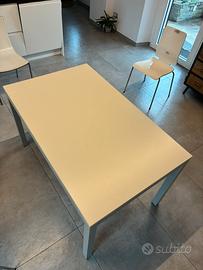 Tavolo cucina 130x80 allungabile