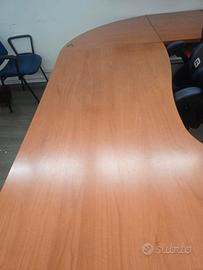 scrivania doppia ad angolo