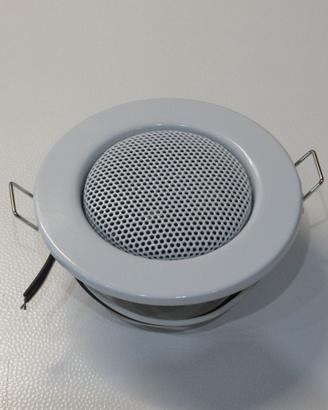 Altoparlante passivo da incasso, bianco, metallo