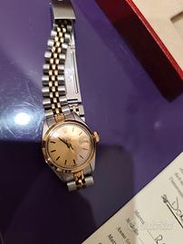 Rolex donna oro e acciaio