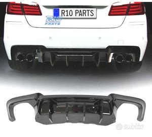 DIFFUSORE BMW F10 F11 12-16 LOOK M COMPETITION NER