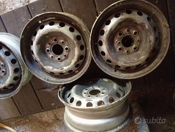 Cerchi in Ferro 13" 4 fori Fiat Panda 2ª Serie