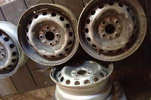 Cerchi in Ferro 13" 4 fori Fiat Panda 2ª Serie
