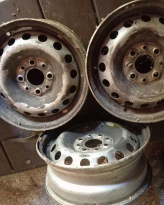 Cerchi in Ferro 13" 4 fori Fiat Panda 2ª Serie