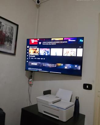 smart TV 43 pollici Hisense Qled ultra HD 4k 