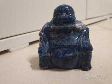 Buddha Sodalite Blu Naturale - Pietra Vera
