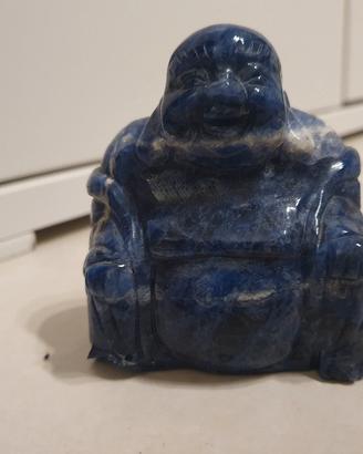 Buddha Sodalite Blu Naturale - Pietra Vera