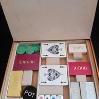 cofanetto carte francesi e fiches