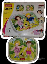 puzzle vestitini magnetico
