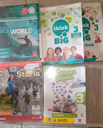 libri scolastici 3 media 