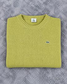 Lacoste Maglione Donna S Verde Vintage Girocollo