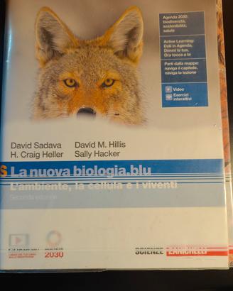 libri la nuova biologia blu