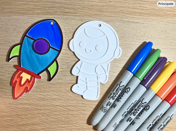 Kit Colorare Bambini Tema Spazio