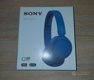 SONY blue Headphones (cuffie cablate)