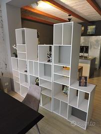 Libreria artigianale in laccato