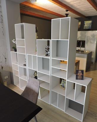 Libreria artigianale in laccato