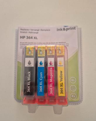 Cartucce per stampante Ink & Print HP 364 XL