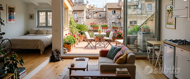 loft Arredato- 1 CAUZIONE - MAGLIANA