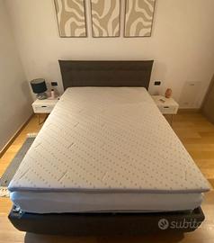Topper letto matrimoniale