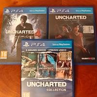Uncharted *Saga Completa* PS4/5 [5 giochi totali]