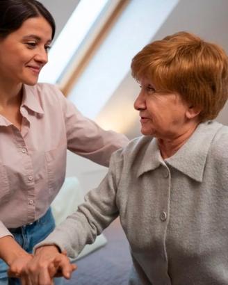 Mi occupo x compagnia donna anziana