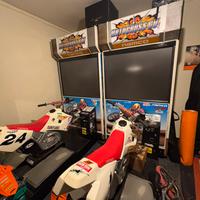 Cabinato arcade motocross go console sega namco