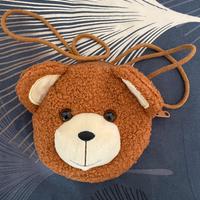 Borsetta a forma di orso + portachiavi