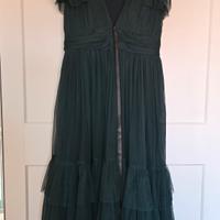 vestito cerimonia verde