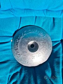Anodo sacrificale in Zinco Ø 140 mm-Kg 1,5- Nuovo