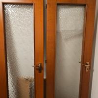 Porta legno vetro da interni