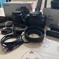 Canon EOS2000D + ACCESSORI per kit completo