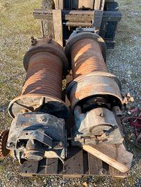 Verricelli argani meccanici