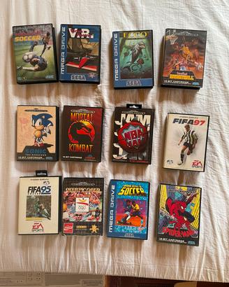 lotto giochi sega mega drive 