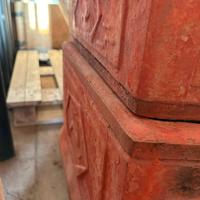 Stufa a legna in terracotta (tipo Becchi)