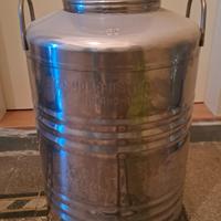 Contenitore in metallo inox 50 litri con rubinetto