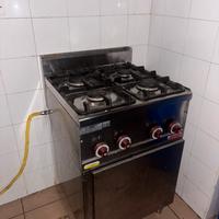 Cucina a gas + 4 fuochi