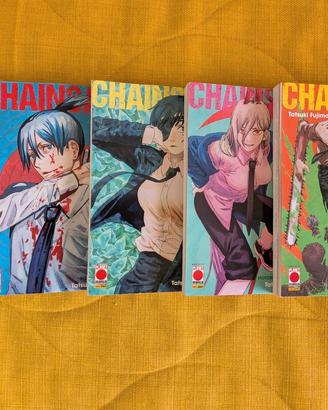 Manga Chainsaw Man volumi 1-5 – come nuovi