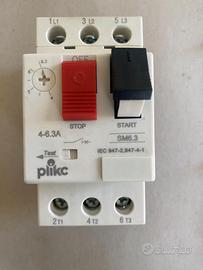 Salvamotore trifase 4-6,3 Amp