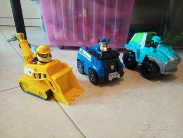 auto e personaggi paw Patrol