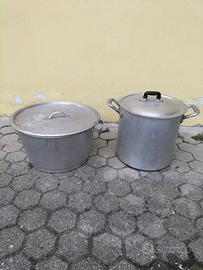 Pentoloni in alluminio 