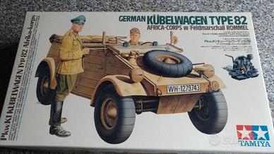 Modellino Kit kubelwagen type 82 Tamya