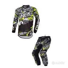 Completo cross-enduro ONeal maglia L- pantalone32