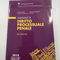 Libro manuale di diritto processo penale