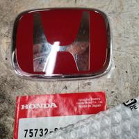 Emblema Honda Type R Rosso VARIE MISURE