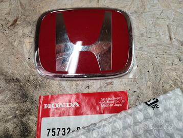 Emblema Honda Type R Rosso VARIE MISURE