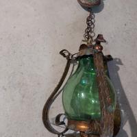 lampadario a soffitto rustico elegante