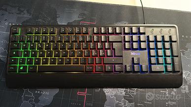 Tastiera da Gaming LED USB Trust