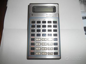 Texas ti 30 lcd
