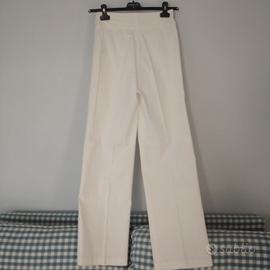 pantalone donna bianco estivo