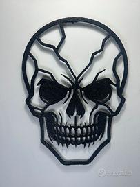 Teschio 3D e Leopardo geometrico – Design moderno